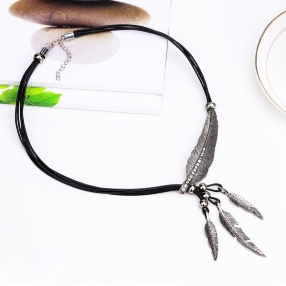 Boho Feather Necklace of Truth - Picture 2 of 3